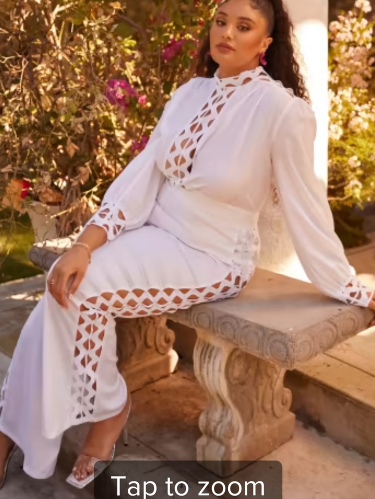 Crochet Detail Jumpsuit